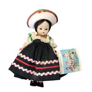 Madame Alexander Mexican Foreign Doll Friends Vintage 1970s